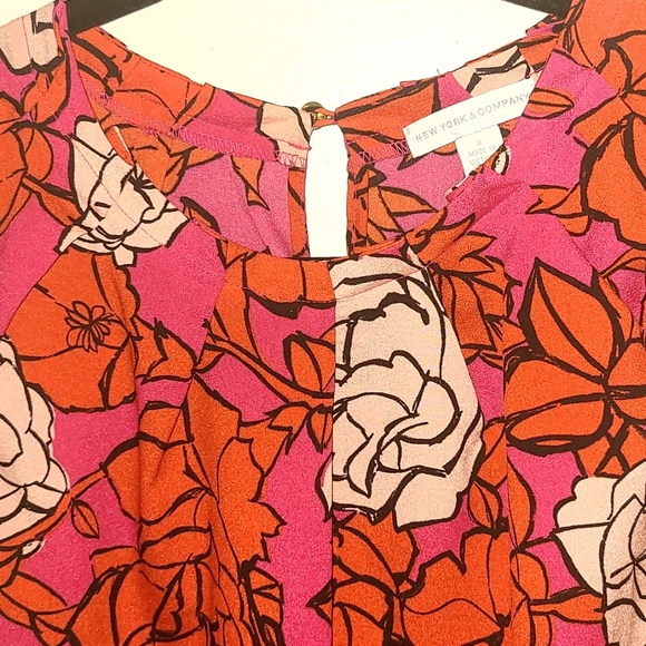Loft Floral Blouse - Picture 4 of 4